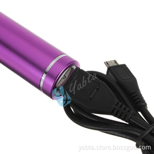 Travel Journey External Battery Charger Cylinder Lipstick Power Bank 2600